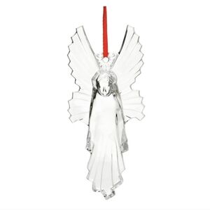 Waterford Crystal Holiday 5" Hand Finished Angel of Light Hanging Ornament